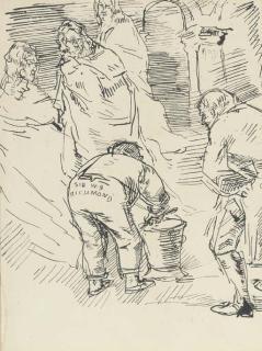 Augustus Edwin John, O.M., R.A. - The Shades of the Departed Great Affrighted