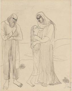 Augustus Edwin John, O.M. - Three figures