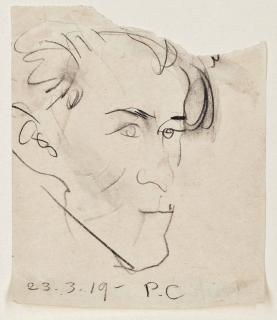 Augustus Edwin John, R.A. - Study Of Thomas Edward Lawrence \'Lawrence Of Arabia\' (1888-1935)