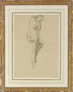 Augustus Edwin John - Study of a female nude