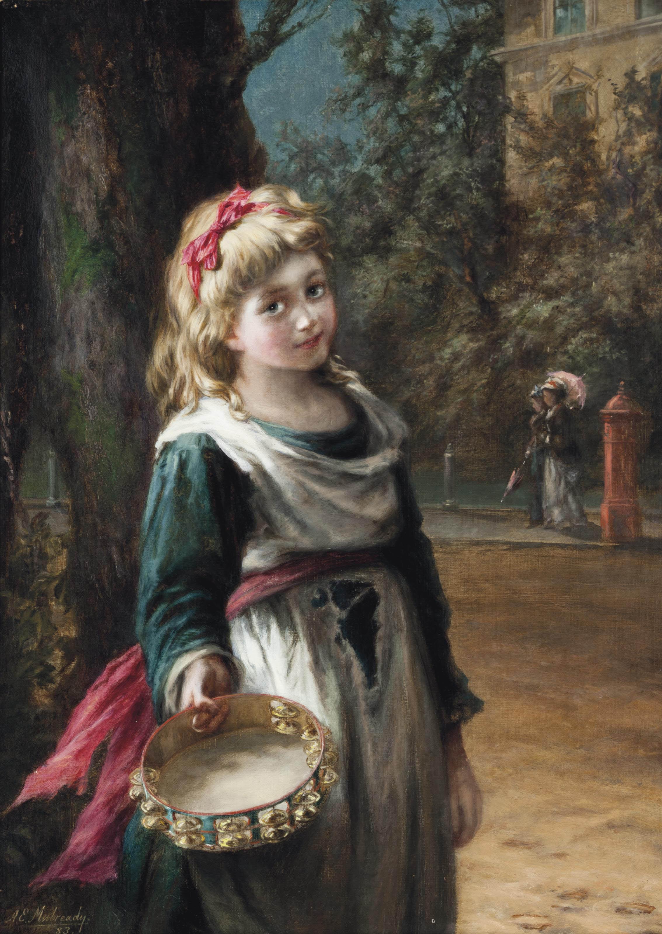 Augustus Edwin Mulready - A Penny Please?