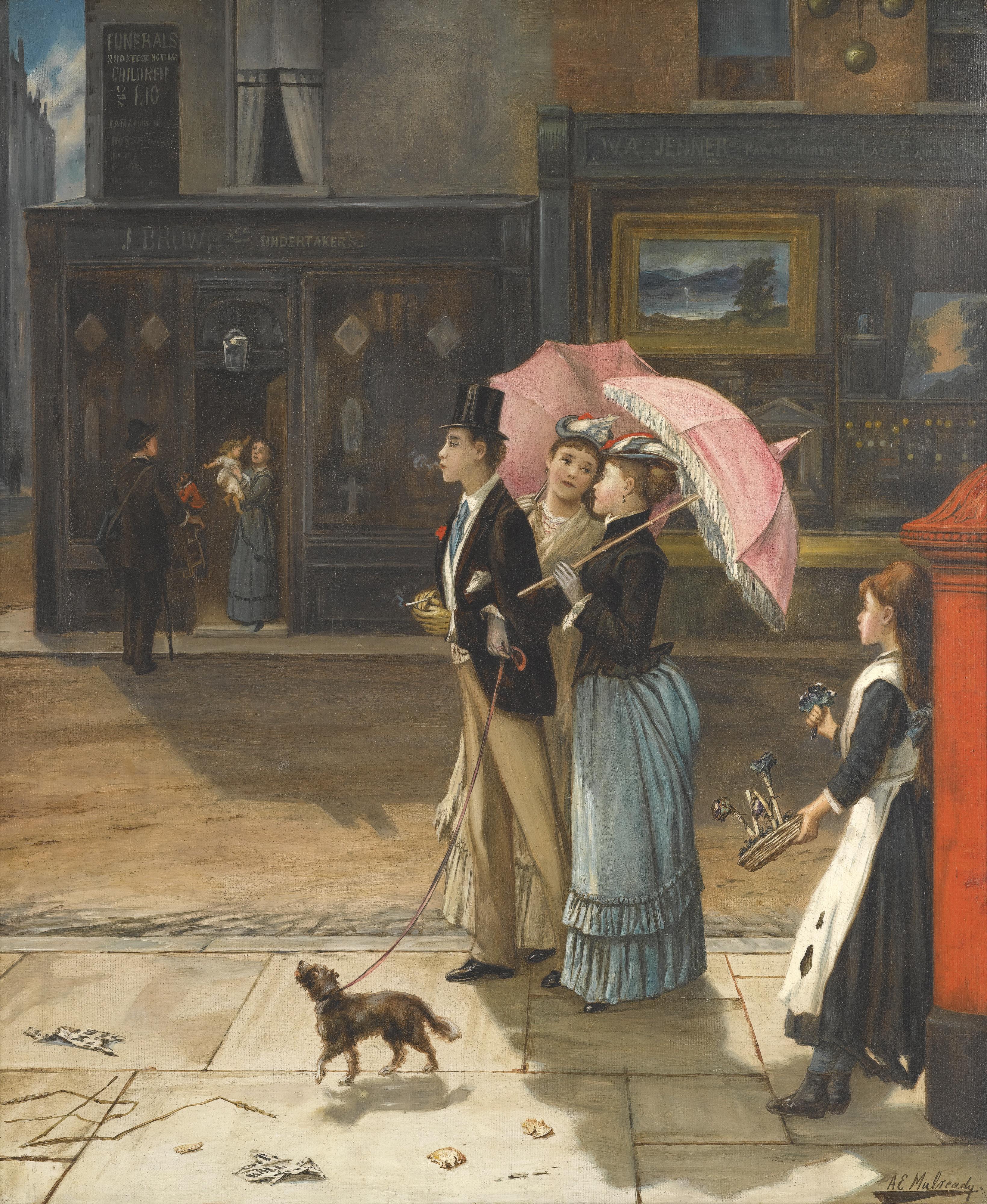 Augustus Edwin Mulready - Our Good Natured Cousin