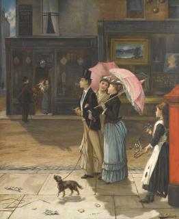 Augustus Edwin Mulready - Our Good Natured Cousin