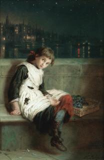 Augustus Edwin Mulready - \'The Day Is Done\'