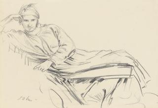 Augustus John, O.M., R.A. - Dorelia reclining