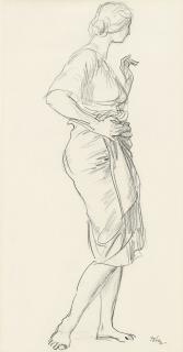 Augustus John, O.M., R.A. - Dorelia Standing