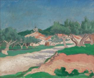 Augustus John O.M., R.A. - La Route de Marseilles