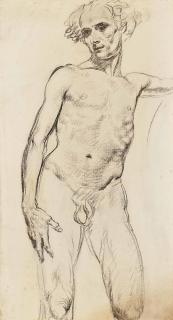 Augustus John, O.M., R.A. - Male nude