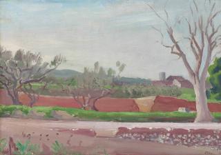 Augustus John, O.M., R.A. - Road to Martigues