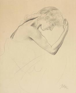 Augustus John, O.M., R.A. - Seated Girl