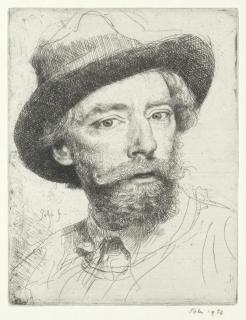 Augustus John O.M., R.A. - Self Portrait (Dodgson 138)