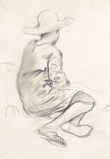 Augustus John, O.M., R.A. - Study Of A Boy
