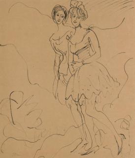 Augustus John, O.M., R.A. - The two friends