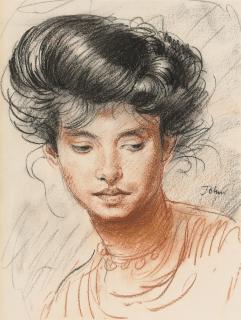 Augustus John - Head Of A Girl (Edie Mcneill)