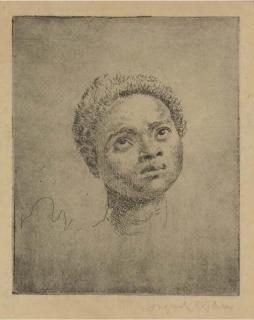 Augustus John - Head of a Negress (C&D 88)
