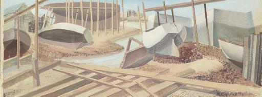 Augustus Lunn - The boatyard