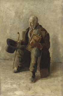 Augustus Maurice Friedlander - Street Musician
