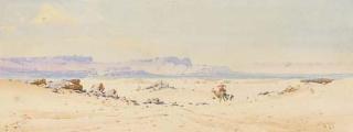 Augustus Osborne Lamplough, R.W.S. - In the Desert