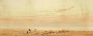 Augustus Osborne Lamplough - Mist Effect On The Upper Nile