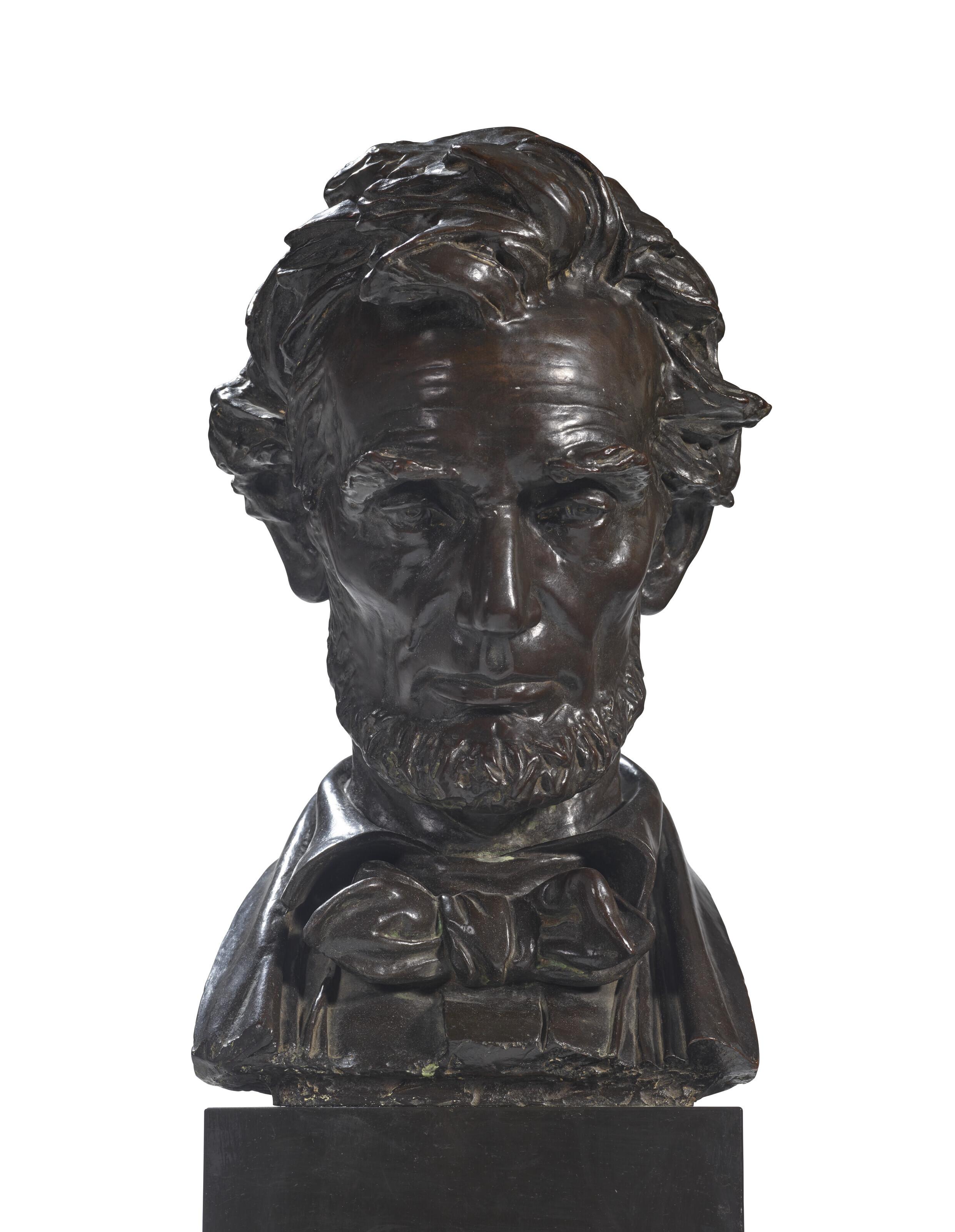Augustus Saint-Gaudens - Head of Lincoln