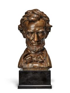 Augustus Saint-Gaudens - Head of Lincoln