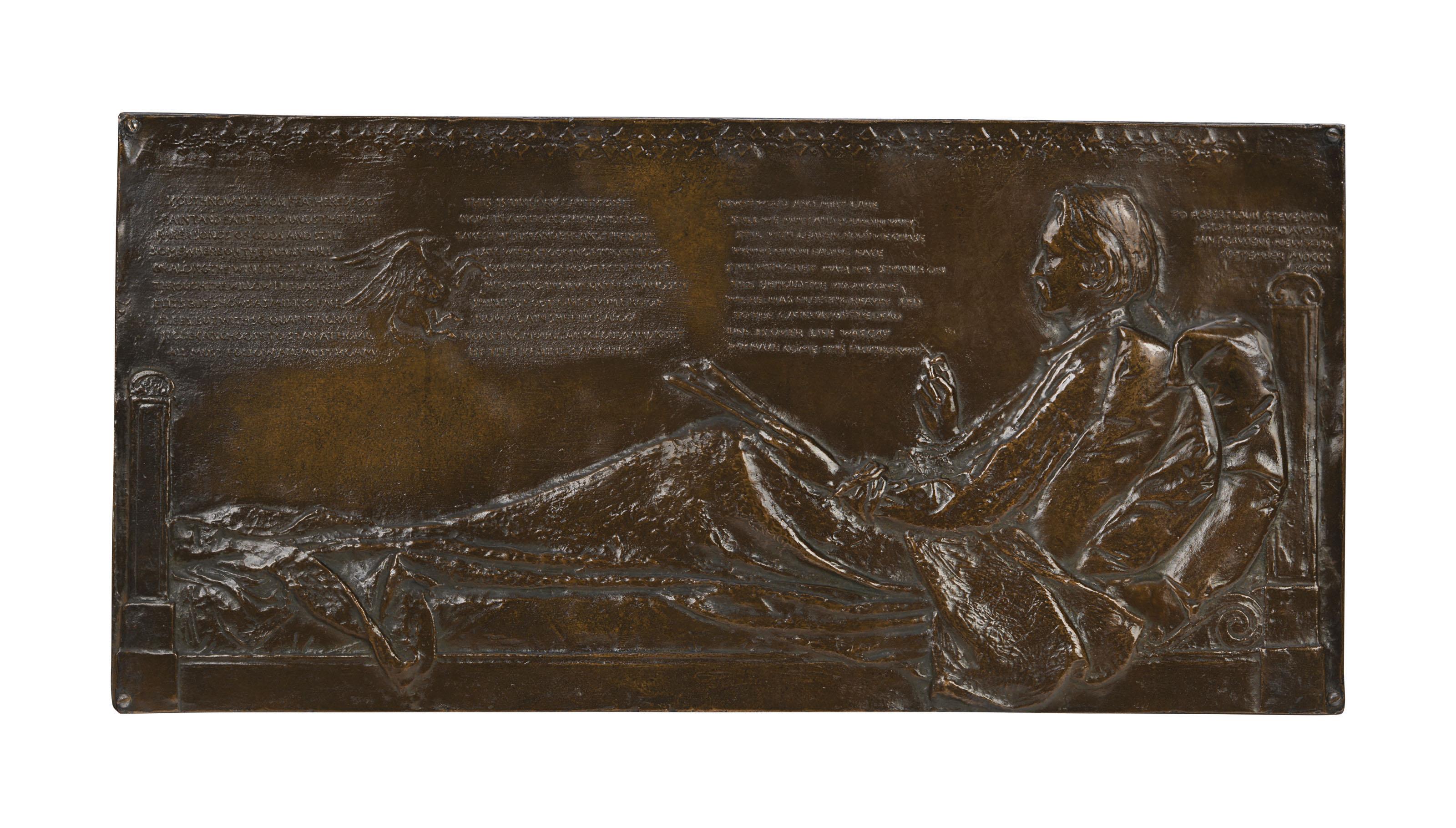 Augustus Saint-Gaudens - Robert Louis Stevenson, First Version