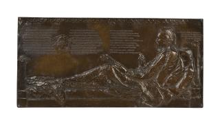 Augustus Saint-Gaudens - Robert Louis Stevenson, First Version