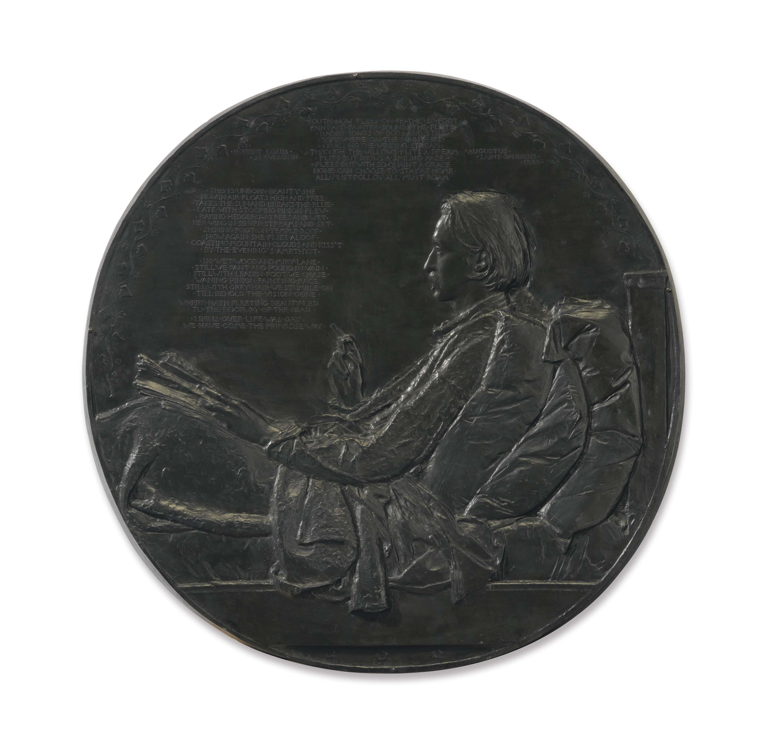 Augustus Saint-Gaudens - Robert Louis Stevenson