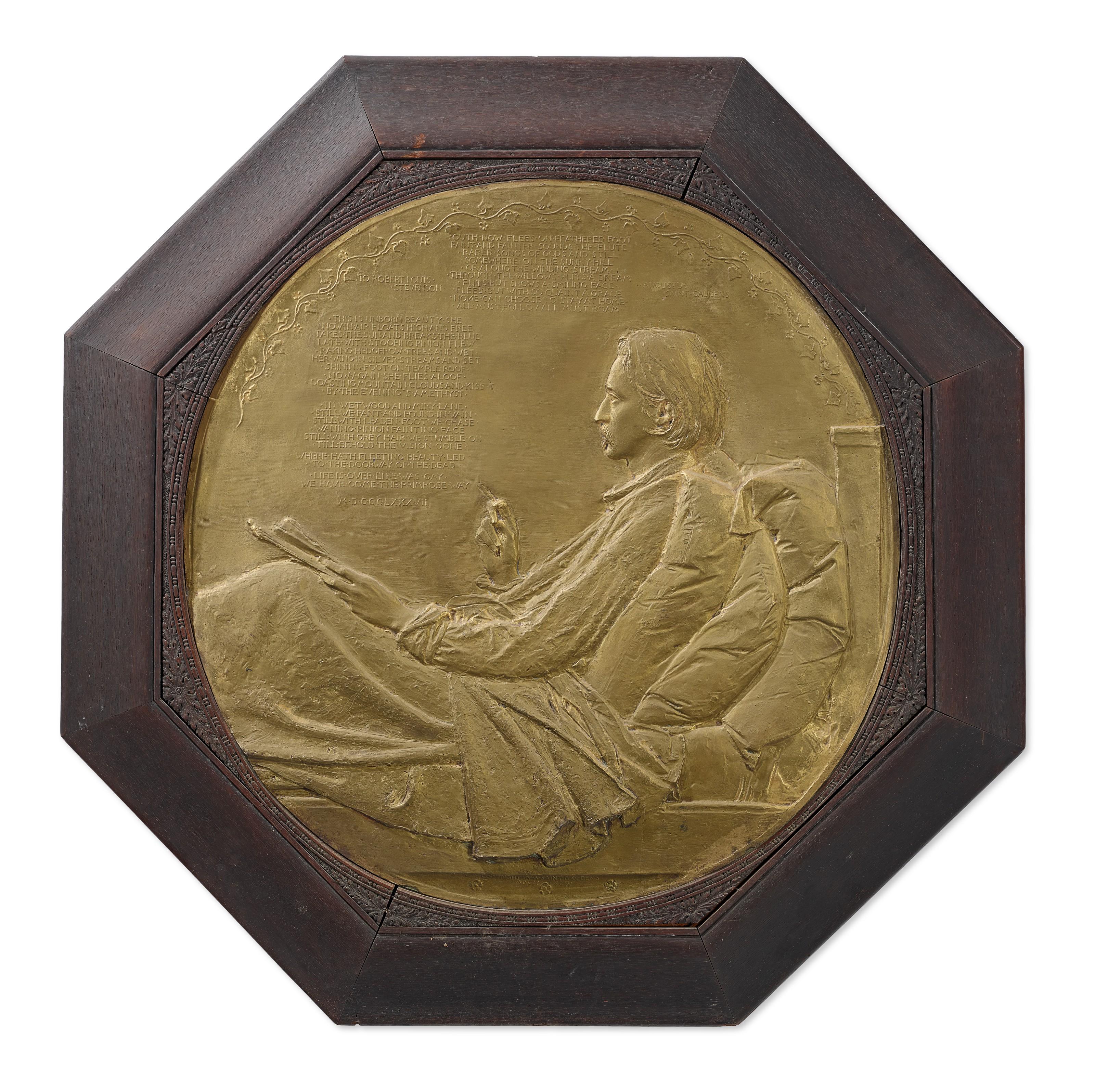 Augustus Saint-Gaudens - Robert Louis Stevenson