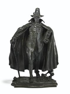 Augustus Saint-Gaudens - The Puritan (Samuel Chapin)