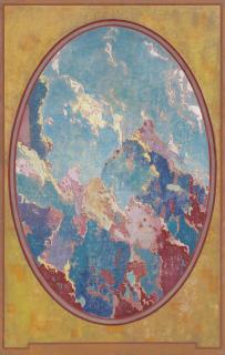 Augustus Vincent Tack - Abstract Landscape In Purple, Blue And Red