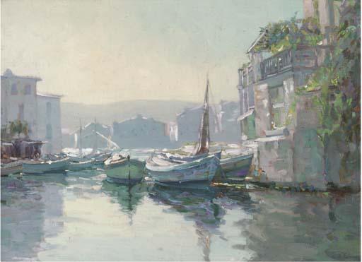 Augustus William Enness - Martiques, France