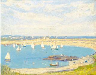 Augustus William Enness - The Addurr Bay, Bank Holiday