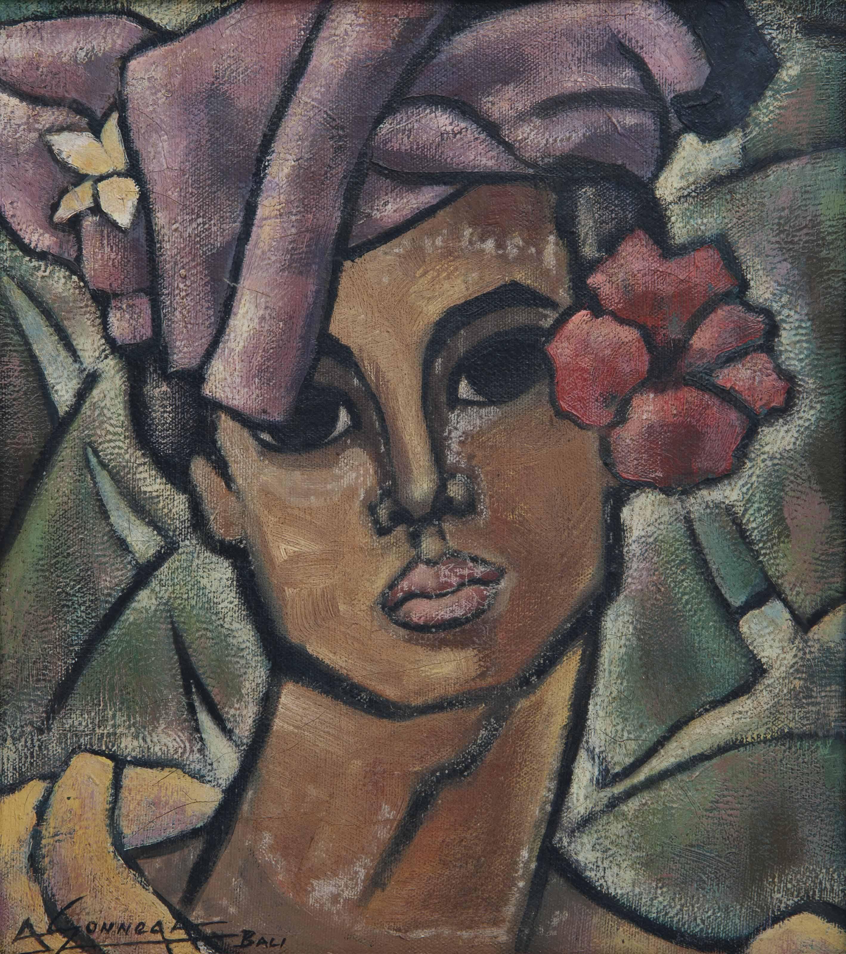 Auke Cornelis Sonnega - A Balinese man