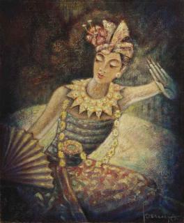 Auke Cornelis Sonnega - Legong Dancer