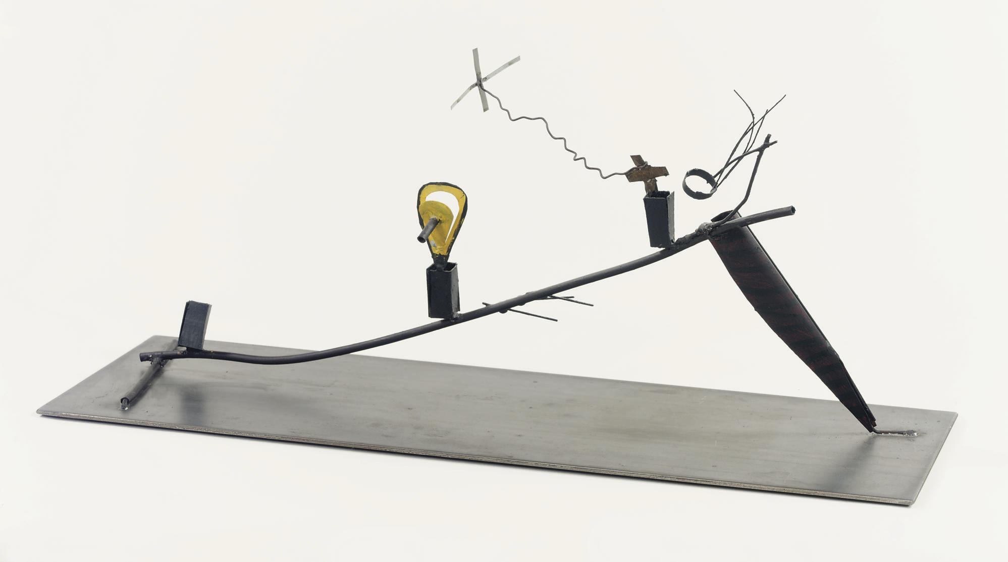 Auke de Vries - Untitled (model for the bridge for the NAI, Rotterdam)