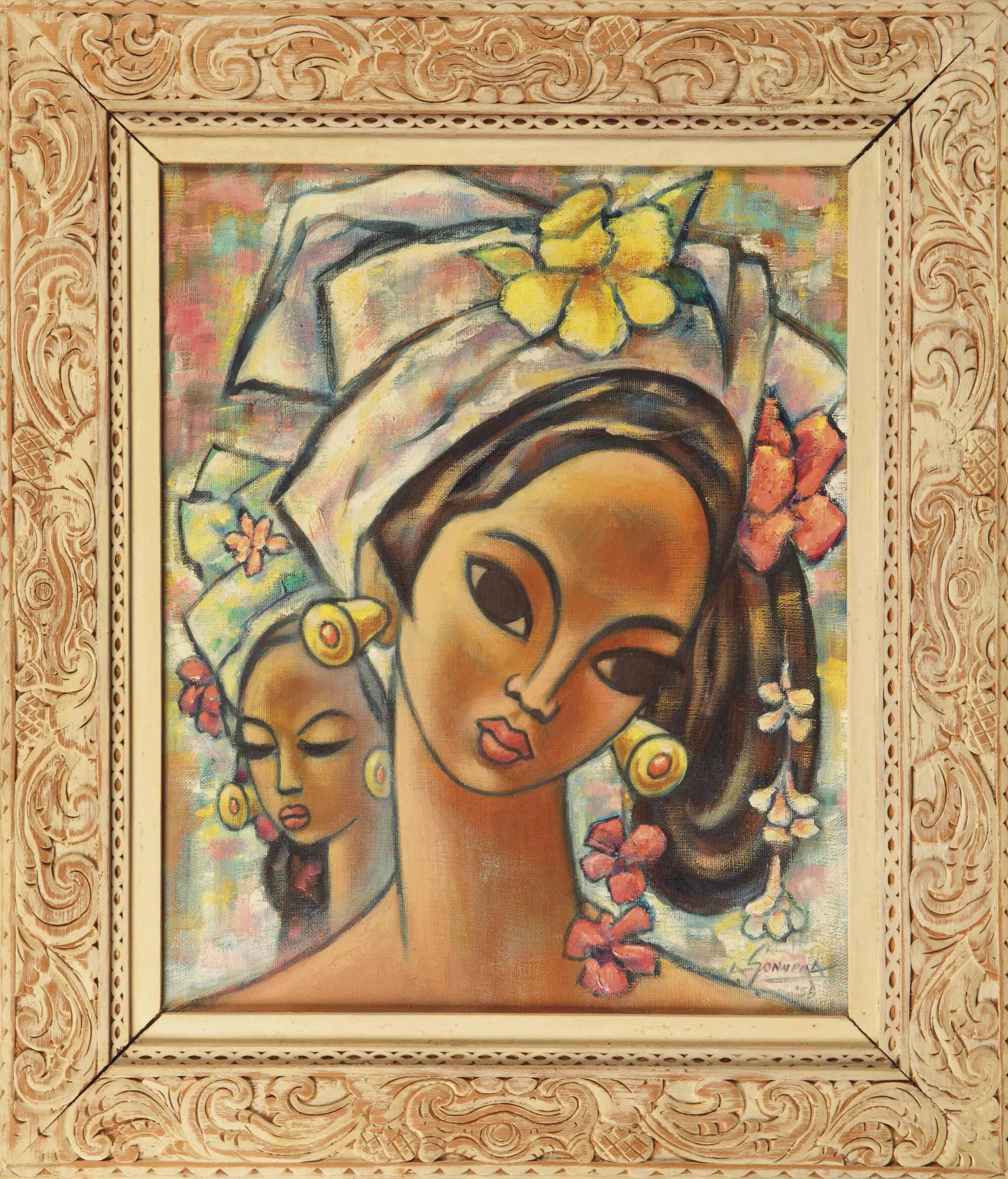 Auke Sonnega - Balinese women