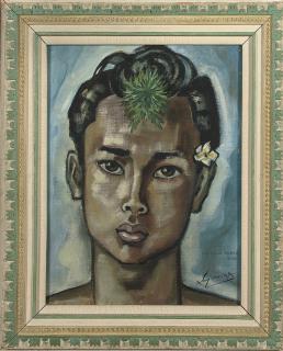 Auke Sonnega - Portrait of I. Wajan Parsa