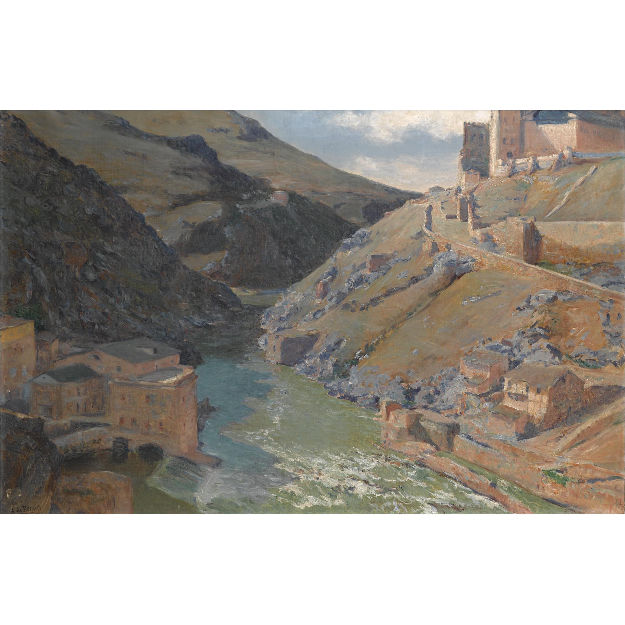 Aureliano de Beruete - El Tajo, Toledo (The River Tajo, Toledo) 
