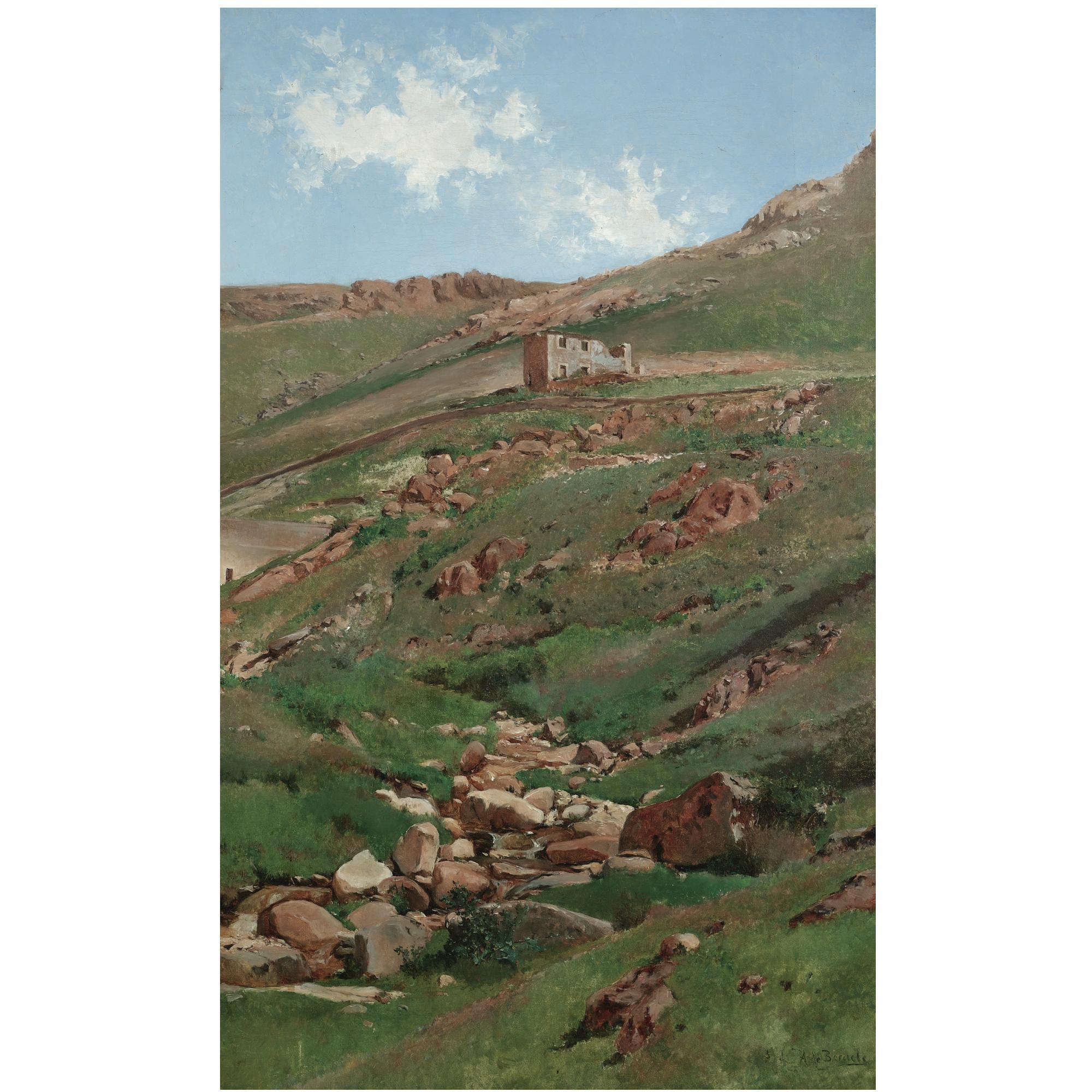 Aureliano de Beruete - Un Paisaje De El Escorial (Landscape In El Escorial)
