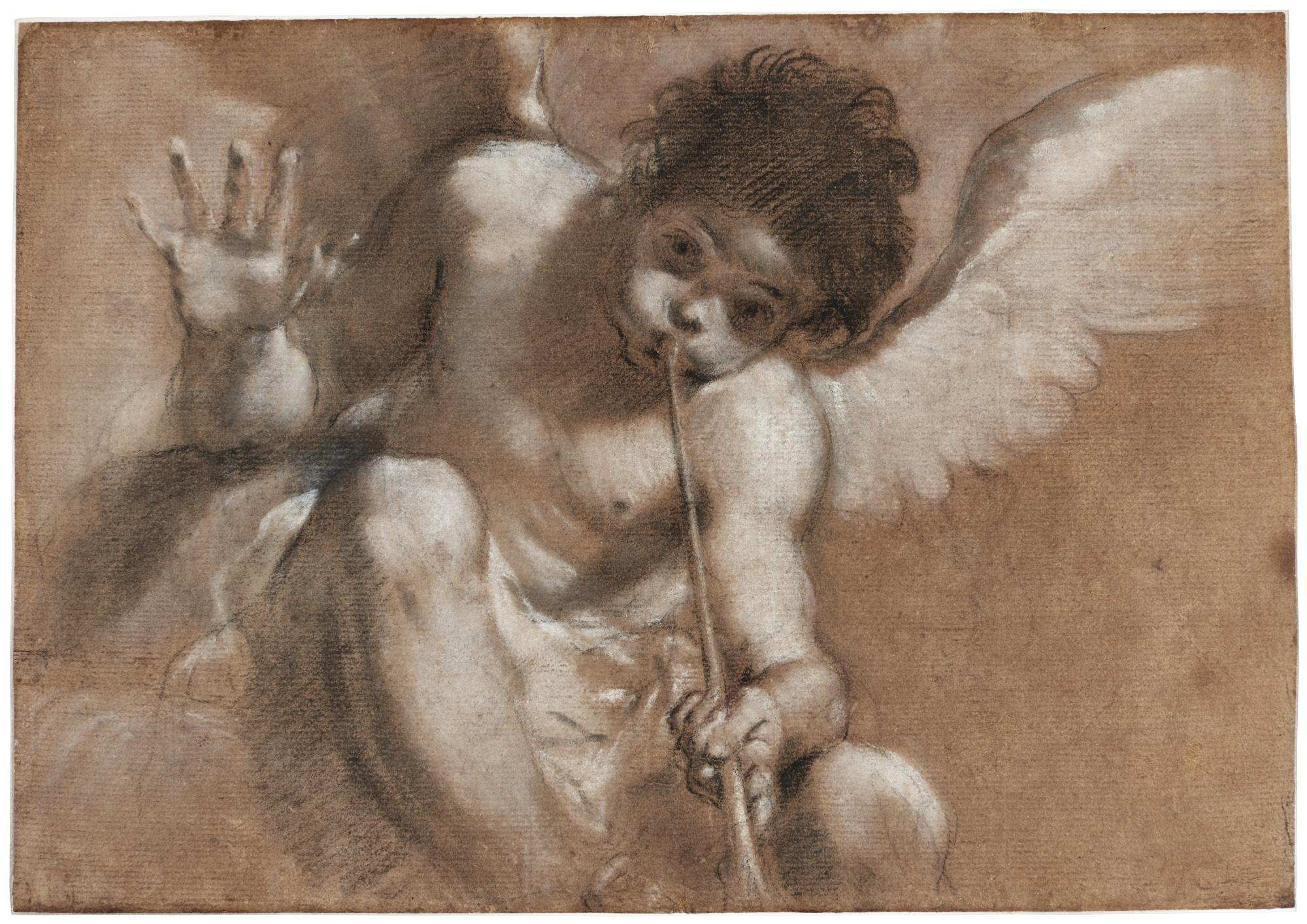 Aureliano Milani - An Angel Playing A Trumpet