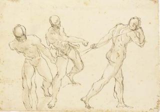 Aureliano Milani - Trois hommes nus