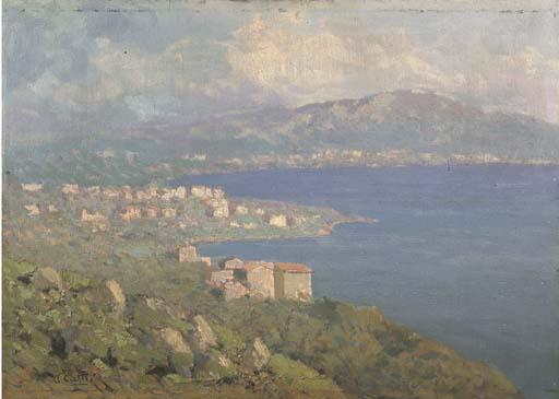 Aurelio Catti - Palermo, Veduta Costiera