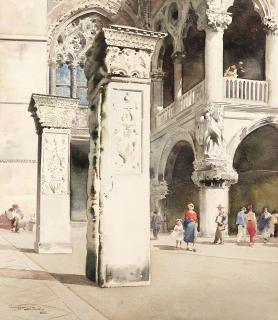 Aurelio Craffonara - Venezia, Porta della Carta