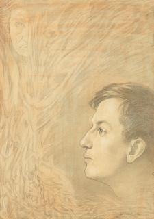 Austin Osman Spare - Metamorphosis, Portrait Of Oswell Blakeston