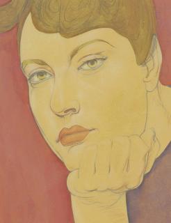 Austin Osman Spare - Miss Alexis Smith (Hollywood 1943)