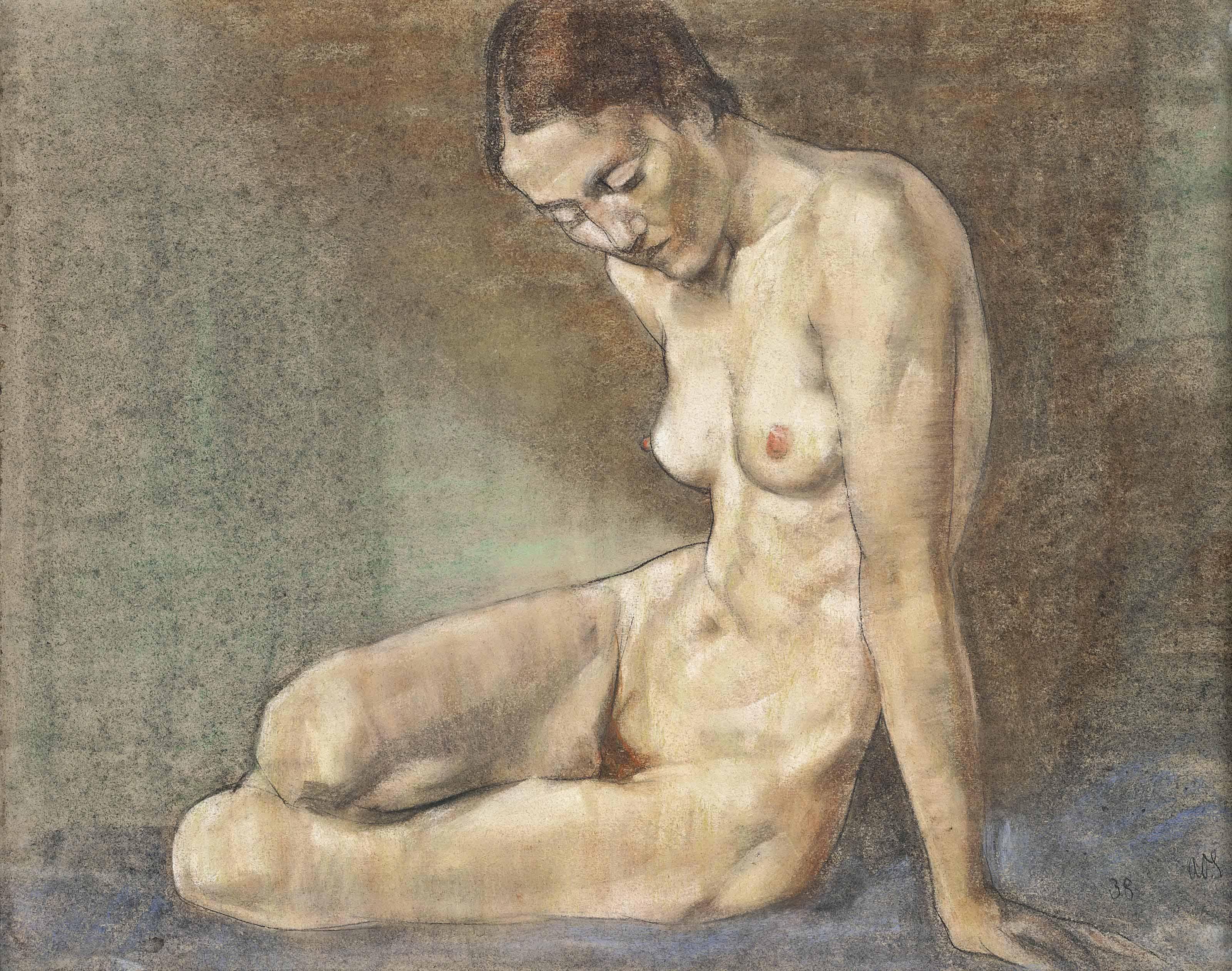 Austin Osman Spare - Nude, Charlotte Newman