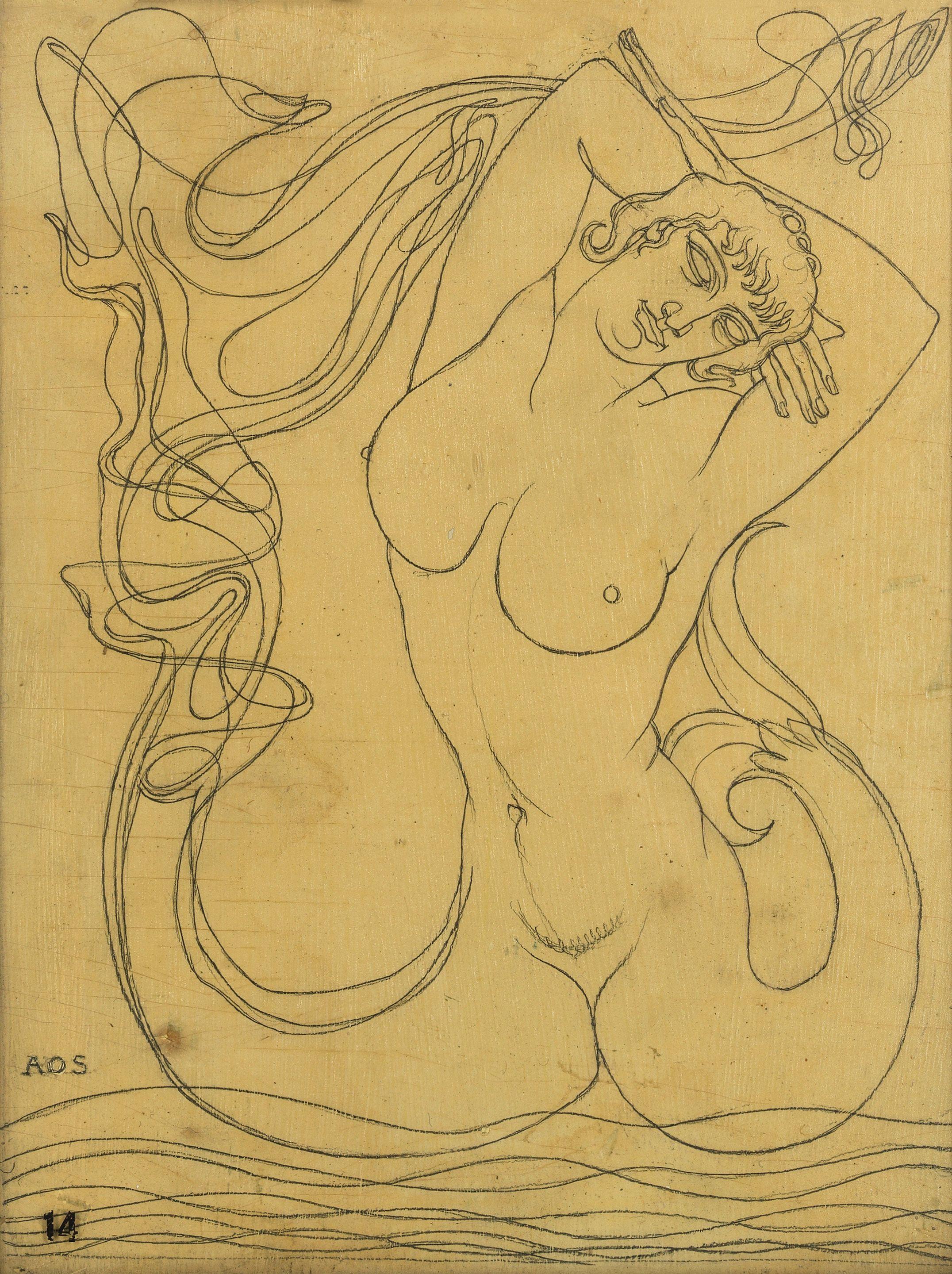 Austin Osman Spare - Out of the Sea Came Entity