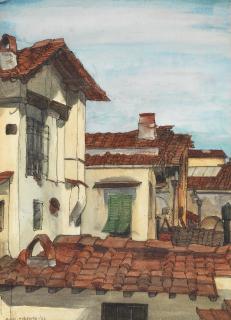 Austin Osman Spare - Red Roofs, Firenze