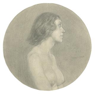 Austin Osman Spare - Study of Freda Spare